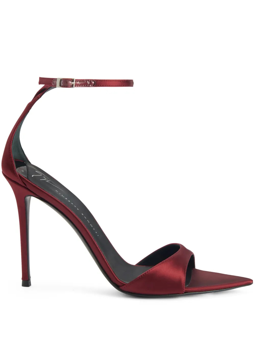 Giuseppe Zanotti Intriigo Strap 110mm Leather Sandals - Farfetch | Farfetch Global