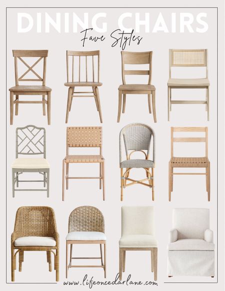 Here is a round up of our fave dining chairs! Budget friendly options included, as well!

#diningroomrefresh #homefurniture #homedecor #homedesigninspo

#LTKsalealert #LTKhome