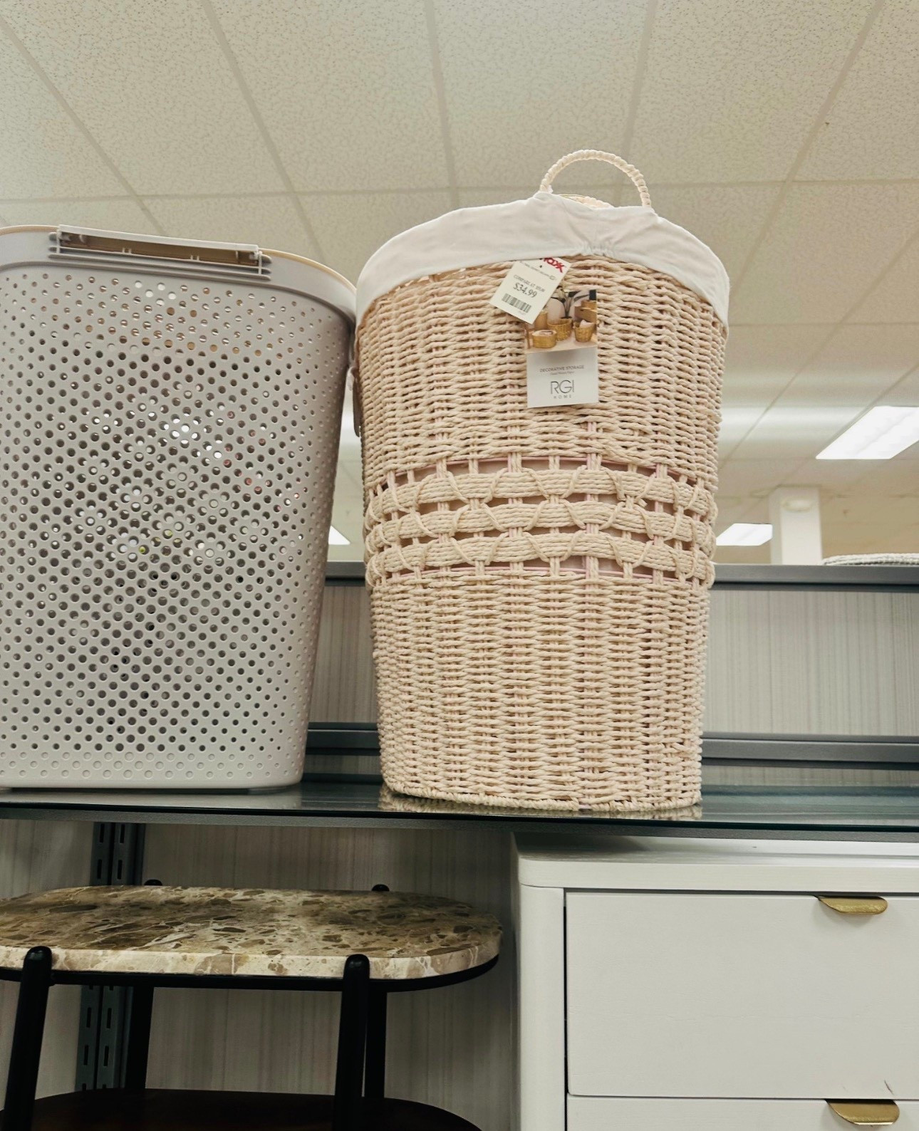 Proof that functional can be beautiful. This woven RGI Home hamper is the perfect way to hide the laundry pile, and these $25 Dwell Studio pillows are such a steal for an instant sofa upgrade. Grab these before they’re gone! ✨

#LTKHome