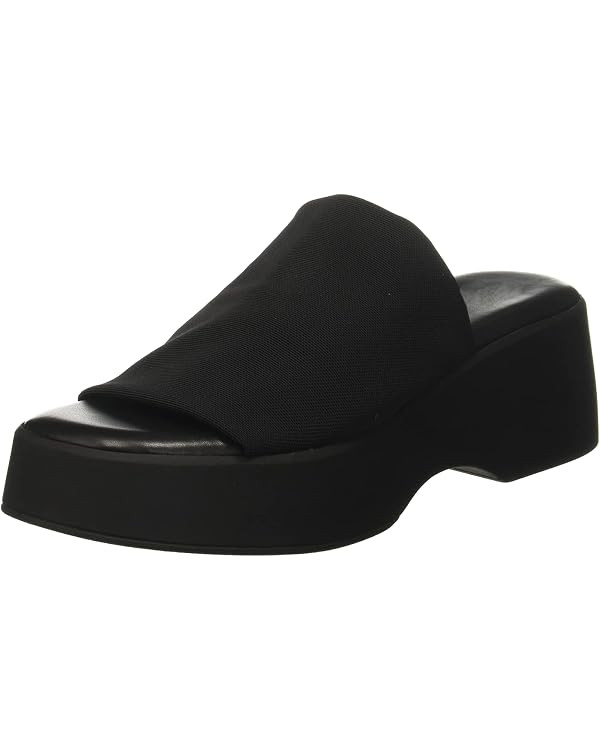 Womens Wedge SIides Sandals Platform Open Toe Slip On Elastic Band Wedges Shoes | Amazon (US)