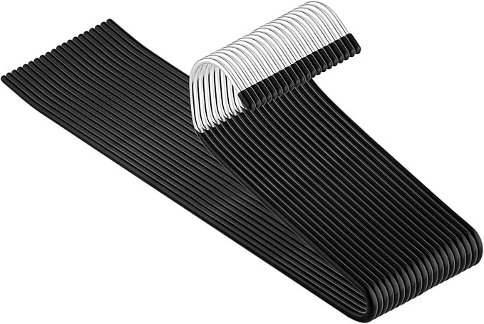 Corodo 20 Pack Non Slip Pants Hangers, Easy Slid Slack Trouser Hangers, Open Ended Easy Slide Met... | Amazon (US)