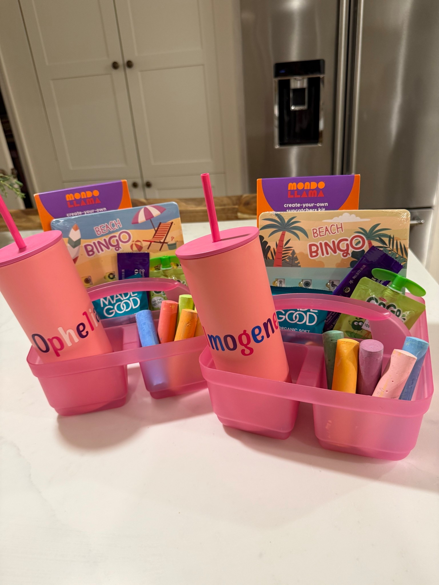 Summer break baskets. Summer activities for kids. DIY gift. Personalized gift. 

#LTKSummerEdit #LTKKids #LTKGiftGuide