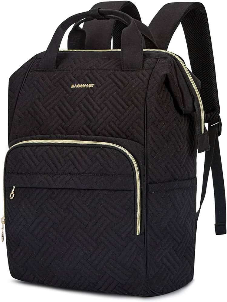 BAGSMART Laptop Backpack for Women Book Bag Cute Backpacks for School Womens Work Travel College ... | Amazon (US)