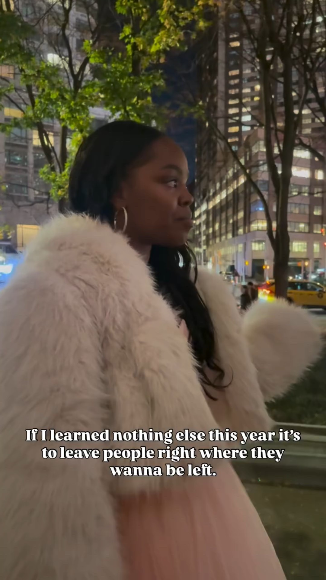 & this was a hard one for me.
I love people hard & I hold on longer than I should. 
But I got tired
& I stopped holding on only to realize… a lot of people wanted to be let go of 🤷🏾‍♀️
No love lost though.I believe everyone serves some type of purpose in our lives. Grateful for the lessons.