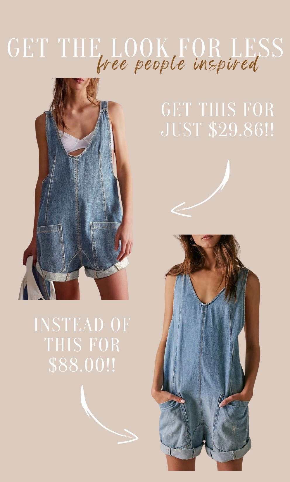 Free People inspired look for less!

#LTKSaleAlert #LTKFindsUnder50 #LTKStyleTip