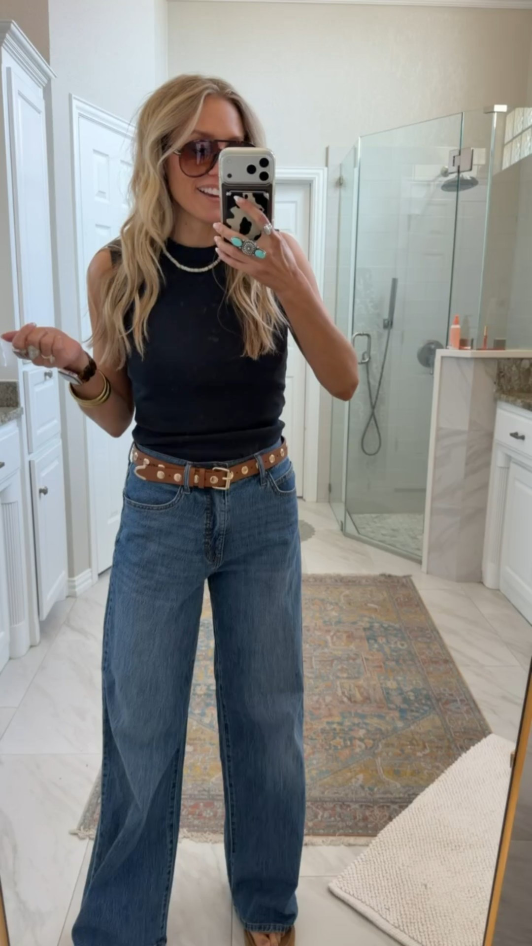 My favorite wide start top in a new color. Wearing size s

NEW jeans 👖 from Walmart are affordable & the perfect fit / style for a classic everyday jean. Tts 

#LTKdayinmylife #LTKootd #LTKgrwm