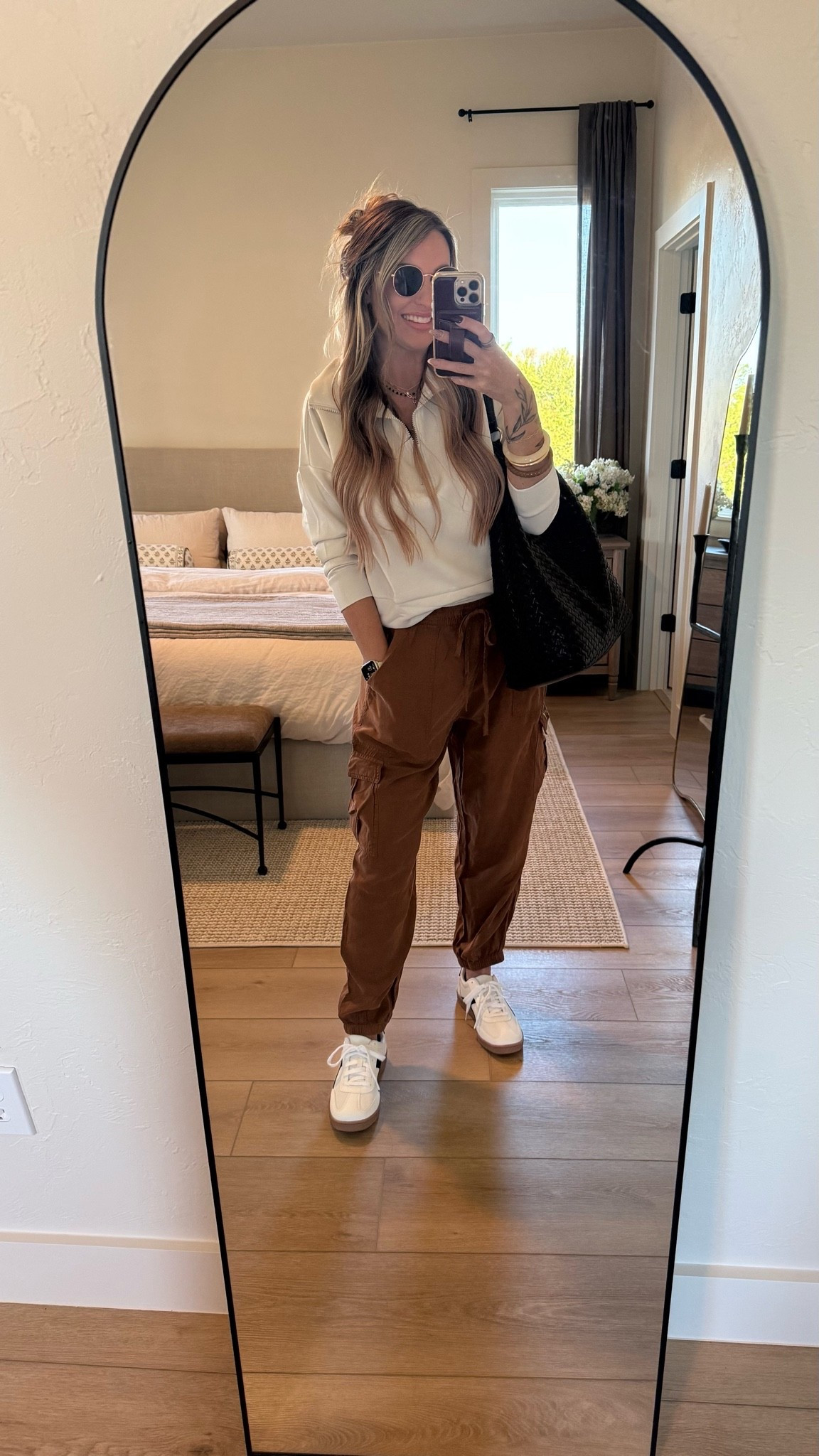Athleisure wear but dress it up with cute jewelry and bags! So comfortable. The material of each item is buttery soft. All affordable from @Walmart

#LTKTravel #LTKMidsize #LTKootd