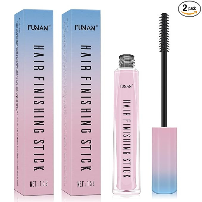 FUNAN Hair Finishing Stick 2 Pack for Small Broken Hair Cream/Gel for Women Naturally Refreshing,... | Amazon (US)