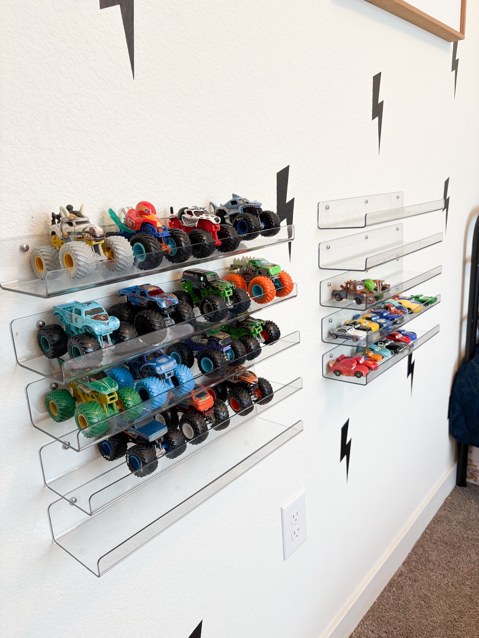 shelves perfect for your little ones cars and trucks! 

#LTKKids #LTKHome