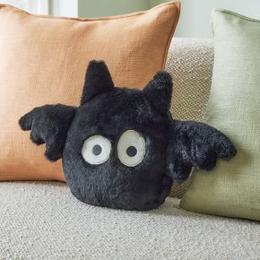 Ed Emberley Bat-Shaped Pillow | West Elm (US)