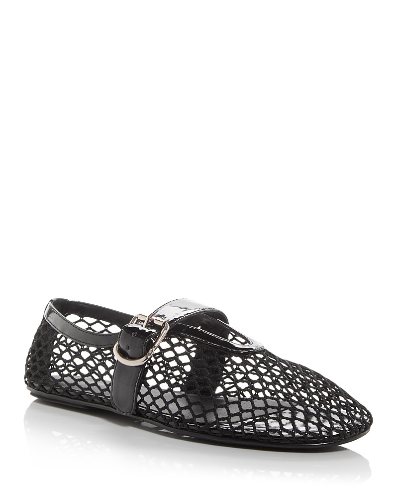 Jeffrey Campbell Women's Mesh Net Mary Jane Flats | Bloomingdale's (US)