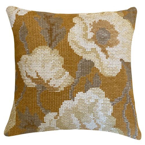 Waverly 20x20 Pillow, Floral | One Kings Lane