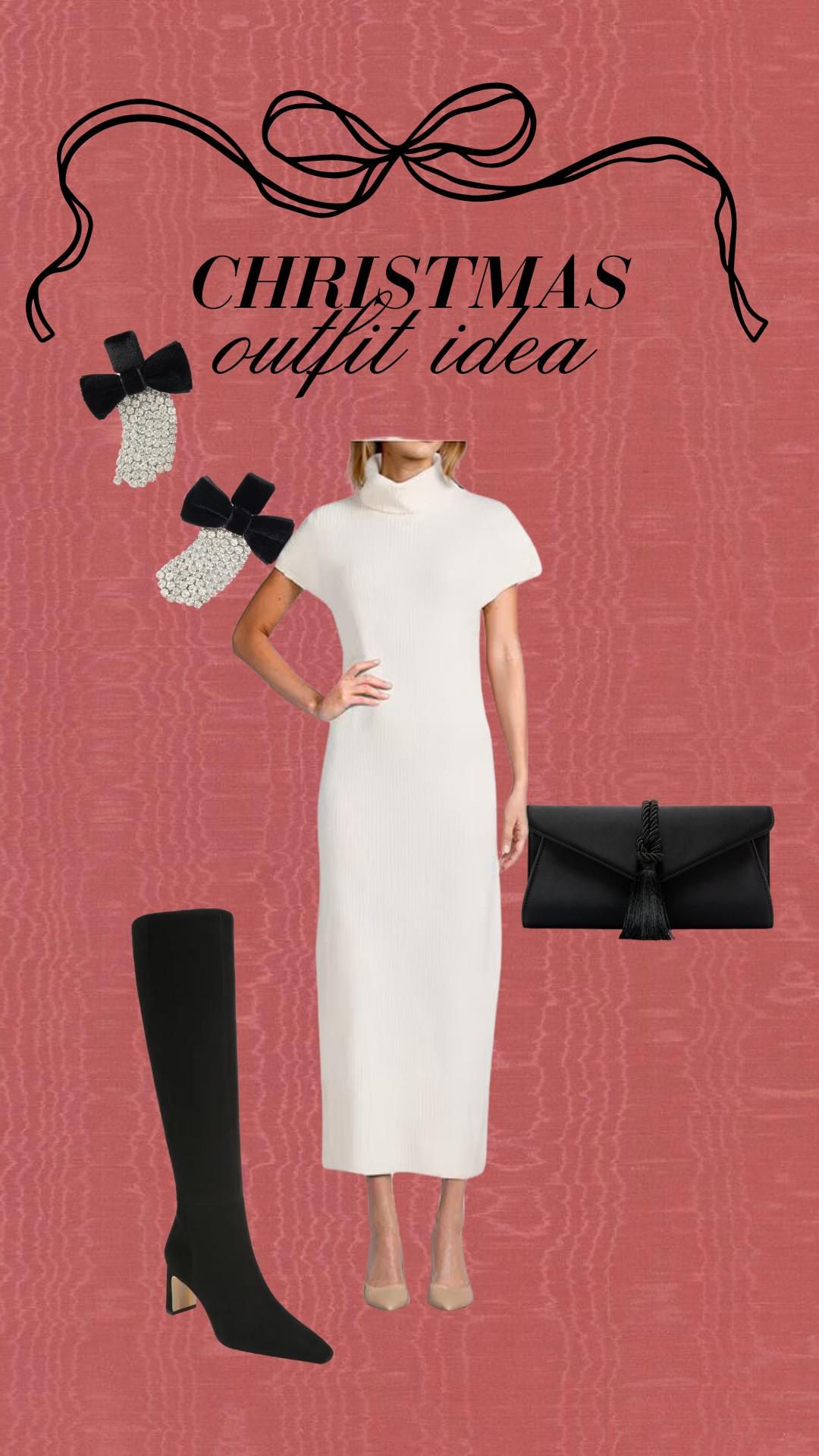 Christmas outfit idea! 

Christmas dress // holiday party 