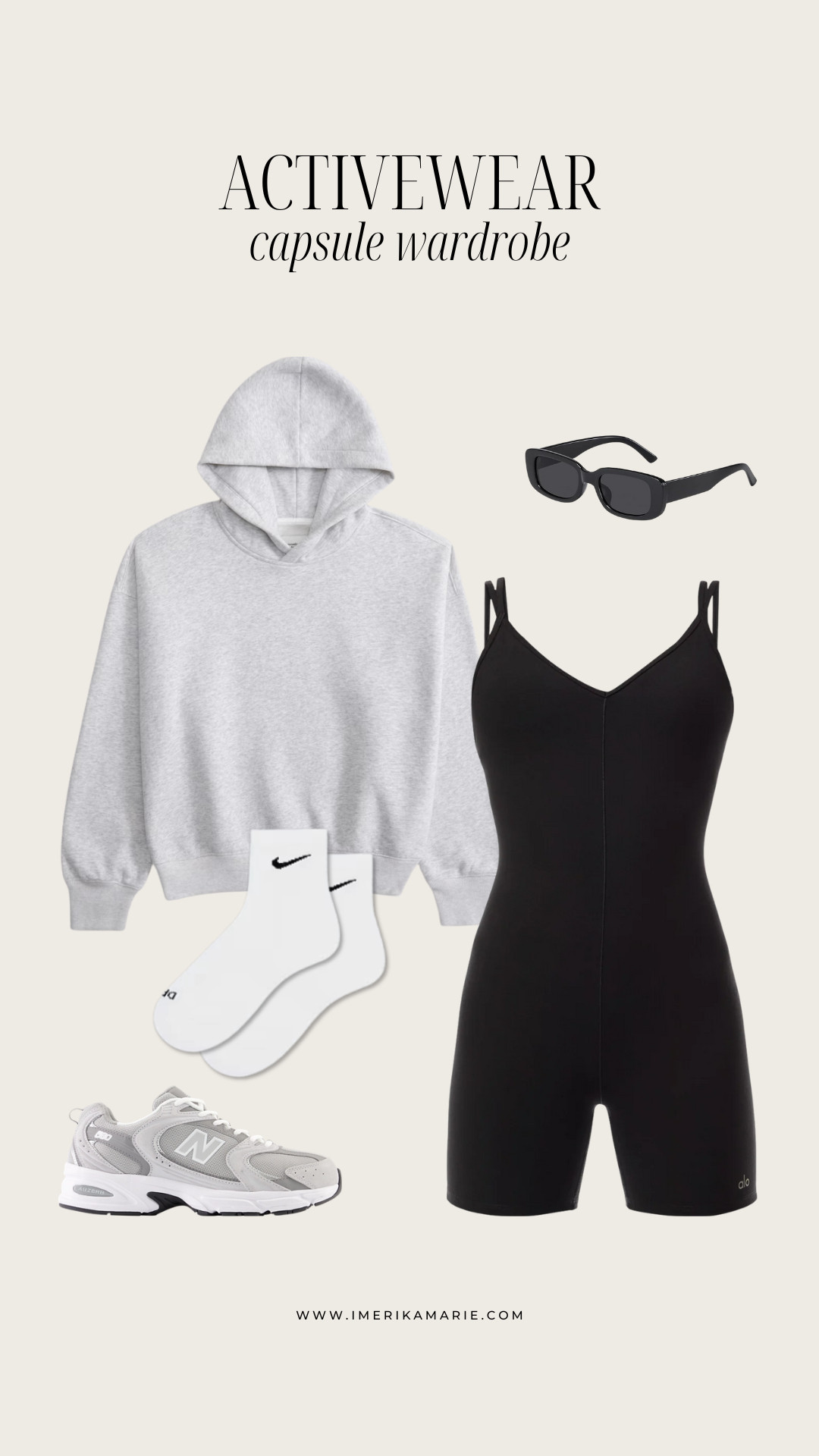 Activewear Capsule Wardrobe. Activewear outfit. Fitness outfit. Gym outfit. Pilates outfit. Hiking outfit. Running outfit. Fitness shoes. Fitness bag. Gym shoes. Gym bag. 

 

#LTKActive #LTKPetite #LTKStyleTip