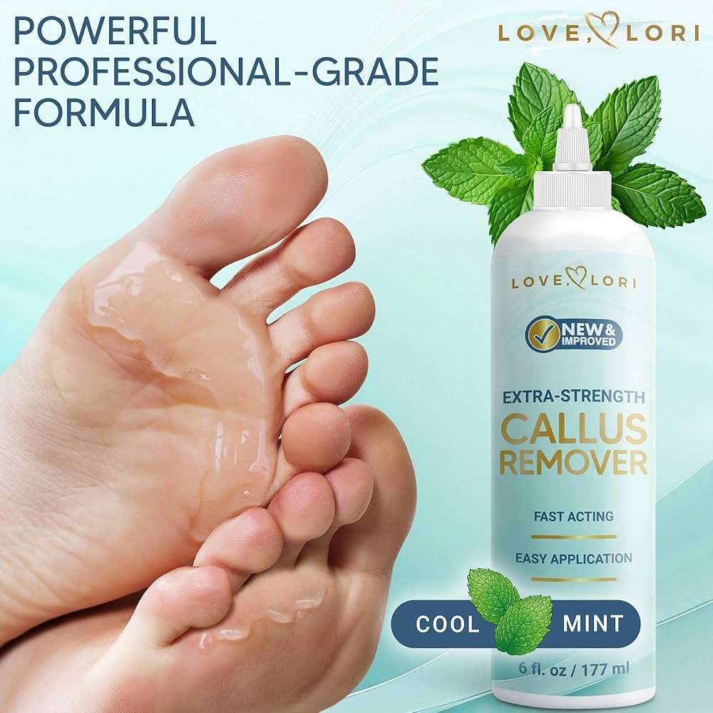 Callus Remover for Feet (Extra Strength) Foot Callus Remover Gel - Pedicure Tools for Feet Scrubb... | Amazon (US)