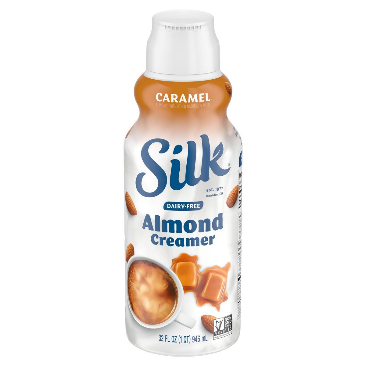 Silk Caramel Almond Creamer - 32 fl oz (1qt) Bottle | Target
