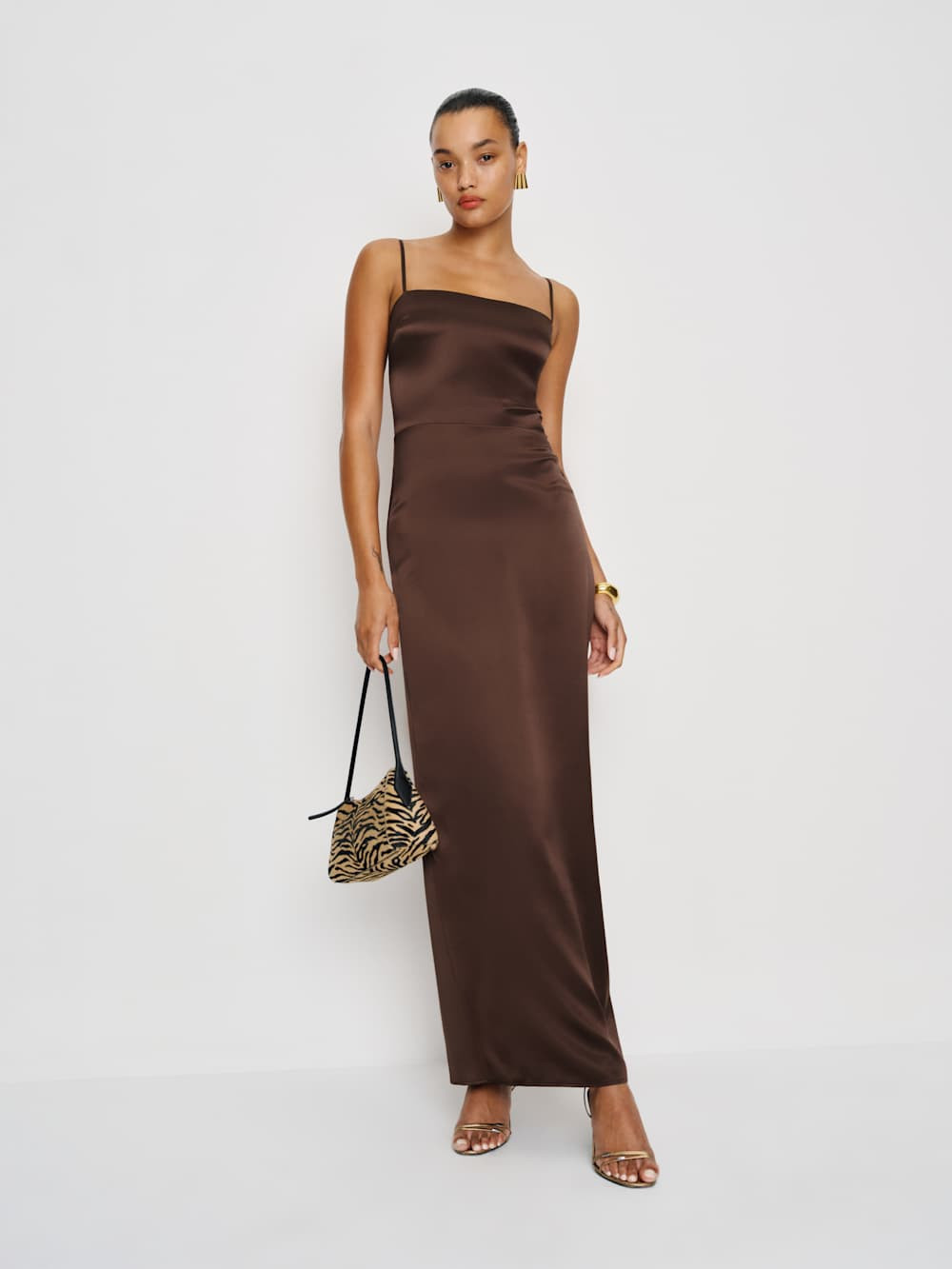 Frankie Silk Dress | Reformation (Global)