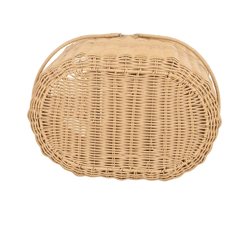 Better Homes & Gardens Rattan Picnic Basket - Walmart.com | Walmart (US)