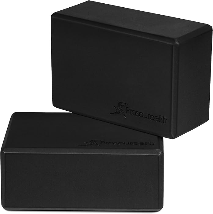 ProsourceFit Foam Yoga Blocks, High Density EVA Yoga Bricks 4”x 6” x 9” (Set of 2) | Amazon (US)