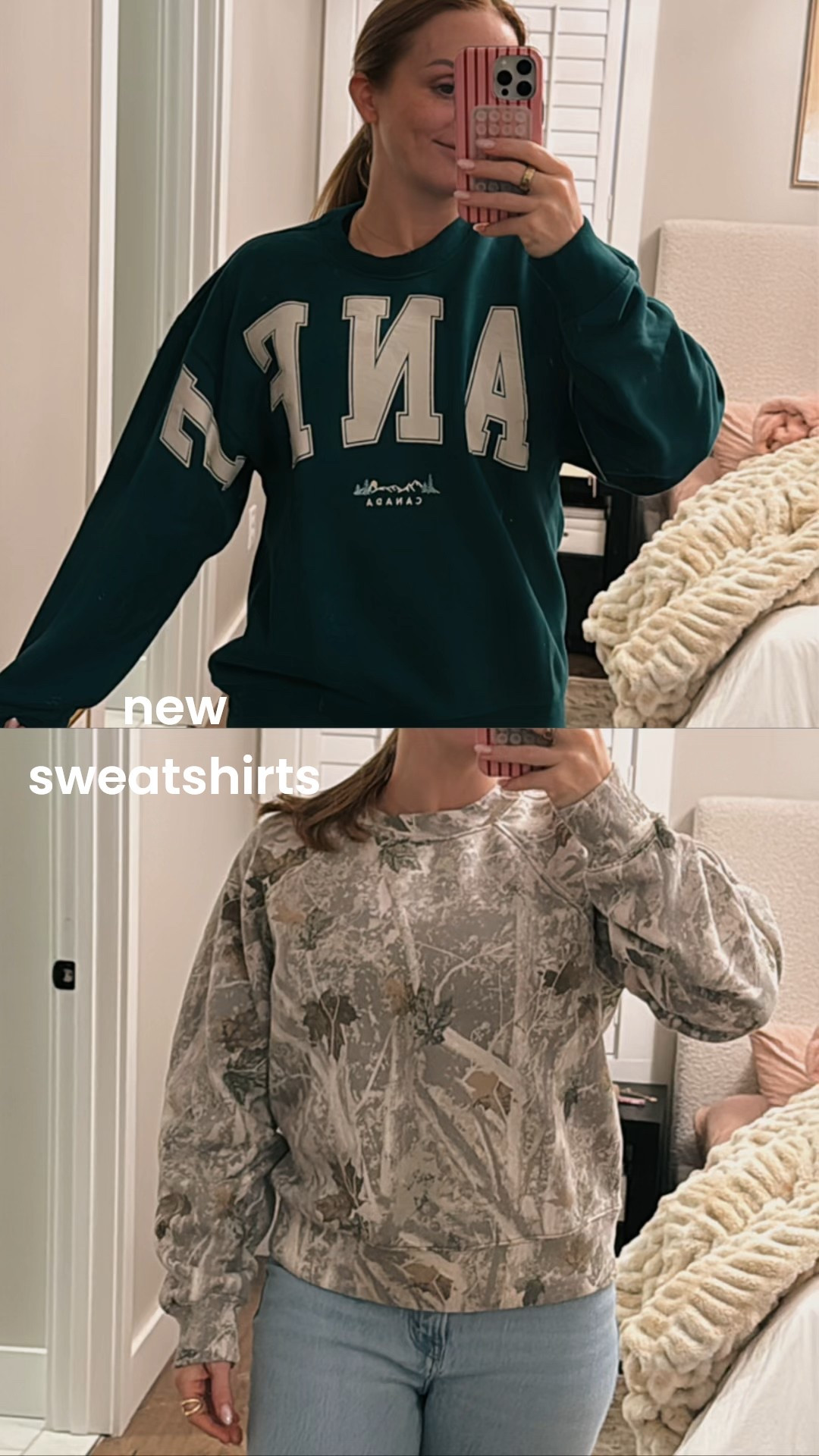 New sweatshirts in and these are SOFT! They are true to size, I’m wearing a size small. 


Sweatshirt, A&F, Abercrombie and fitch, hoodie, fall fit, cozy top, love 

#LTKActive #LTKSeasonal #LTKStyleTip