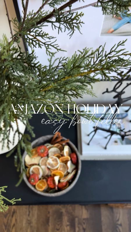 Amazon holiday home finds - easy decorative bowl filler 

#LTKhome #LTKSeasonal #LTKHoliday