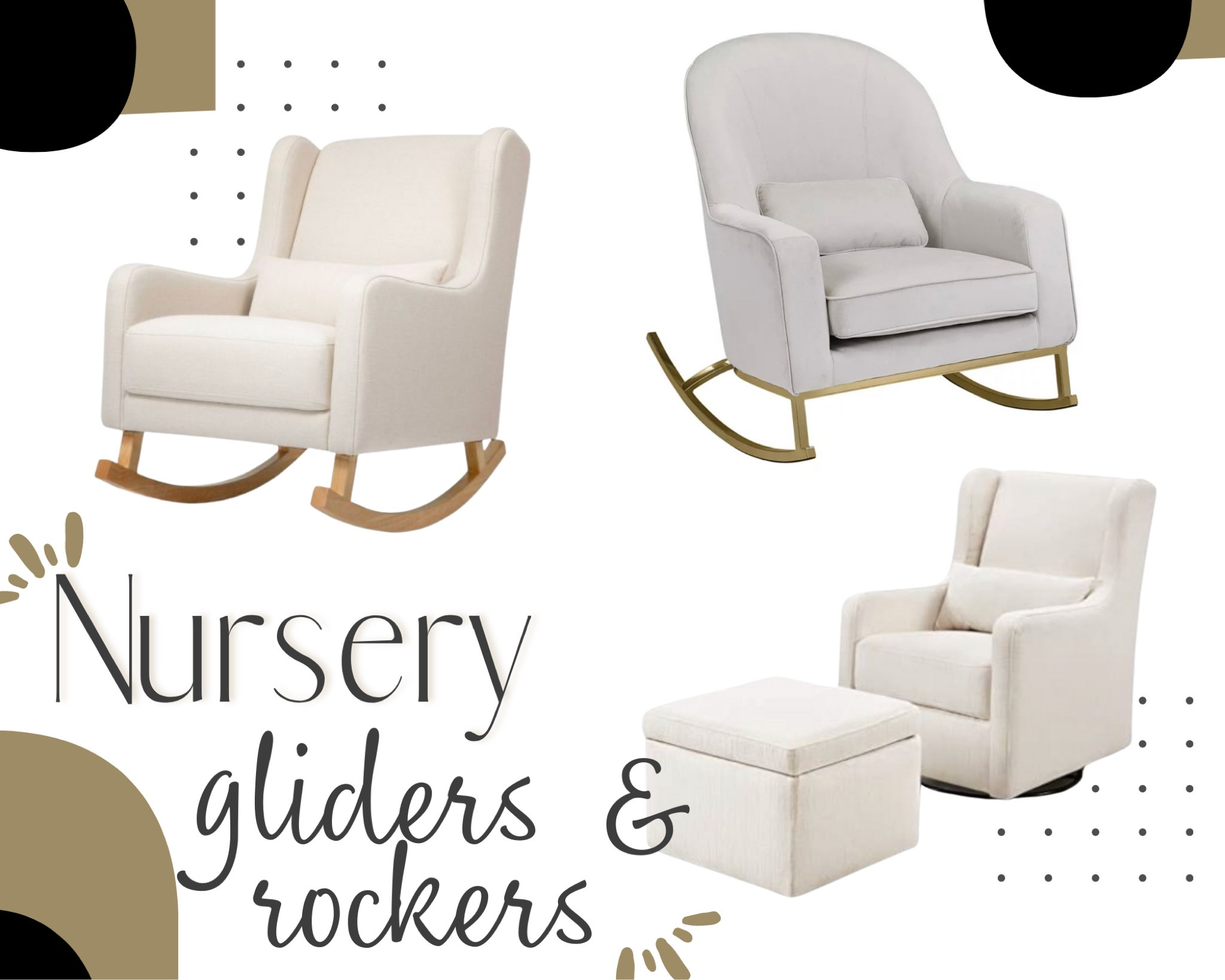 Top 3 nursery gliders and rockers 

#LTKbaby #LTKhome #LTKfamily