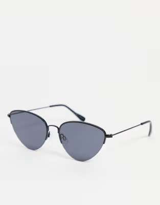 Topshop Metal Cateye Sunglasses with black lense | ASOS (Global)
