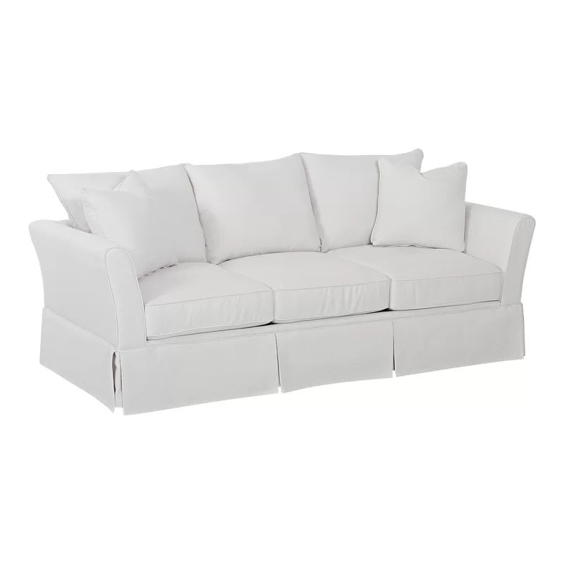 Shelby 83" Flared Arm Sofa with Reversible Cushions | Wayfair North America