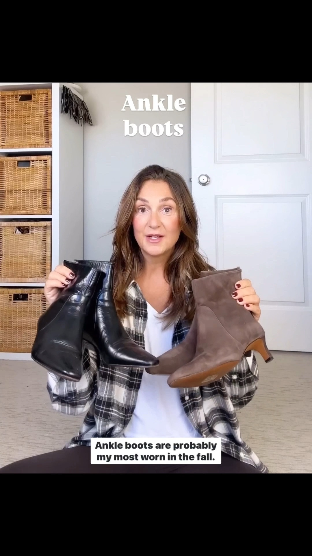 Fall boots: ankle boots! What’s trending are lower profile, sleek styles, with an elongated toe and we’re wearing them inside our pants, no gap between the pant/skirt and the top of the boots!
All the boots I have fit tts, go up if you want room for thicker socks

#LTKstyletip #LTKfall #LTKshoes