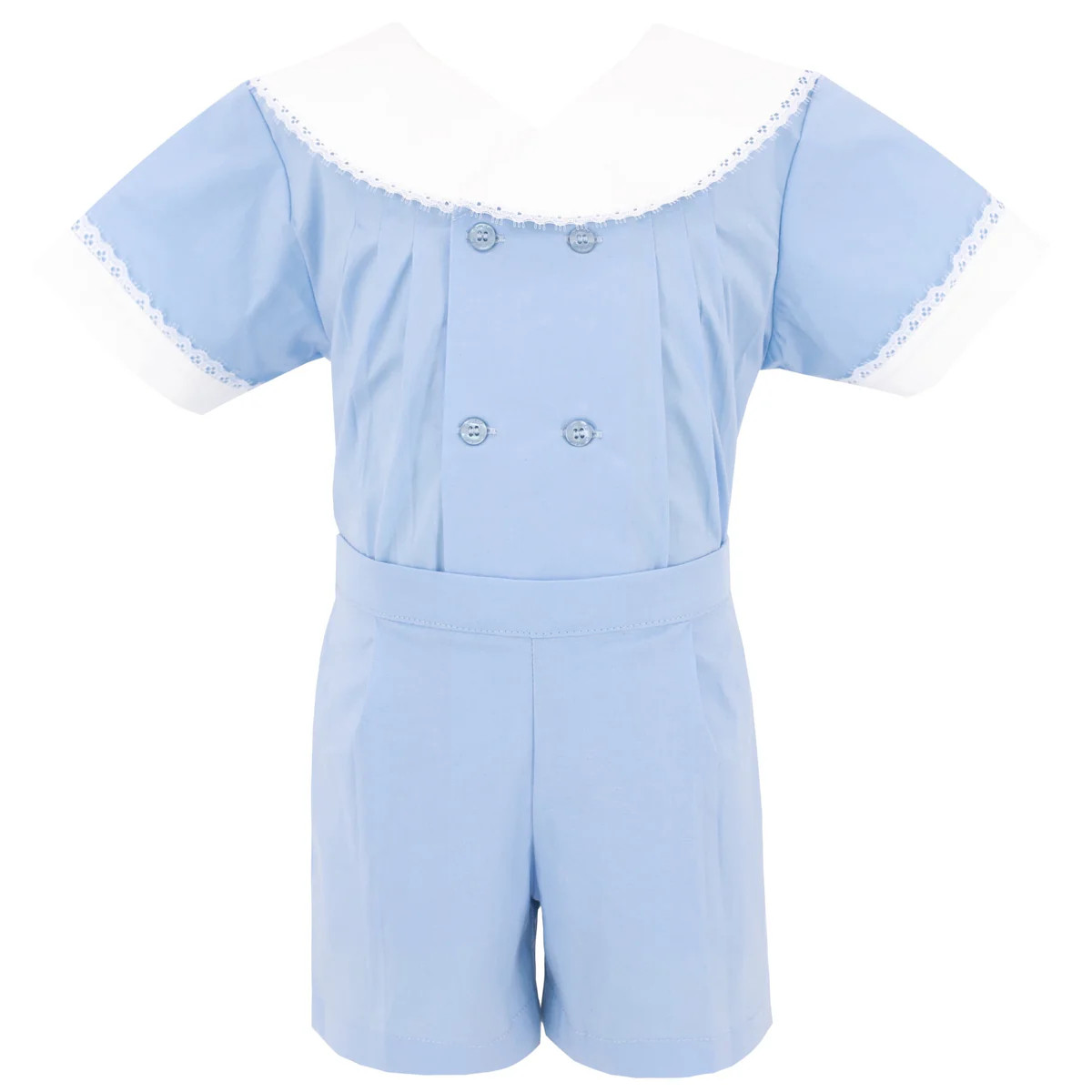 Hayden Heirloom Boy Set - Blue | Dondolo