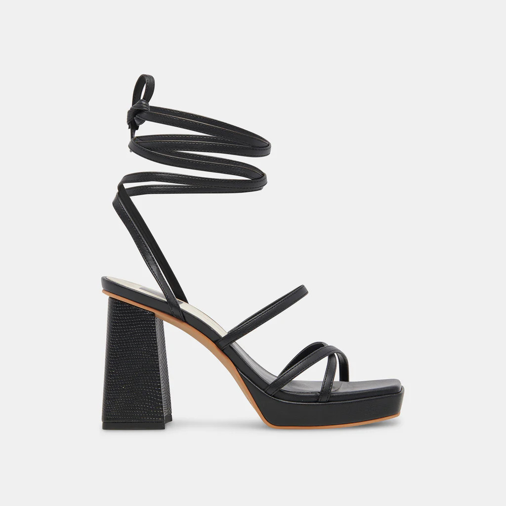 AMANDA HEELS BLACK STELLA | DolceVita.com