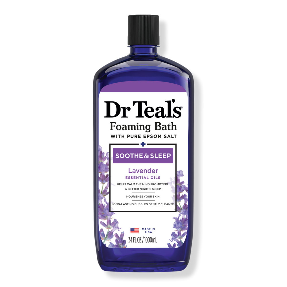 Dr Teal's Soothe & Sleep Foaming Bath with Lavender & Pure Epsom Salt | Ulta