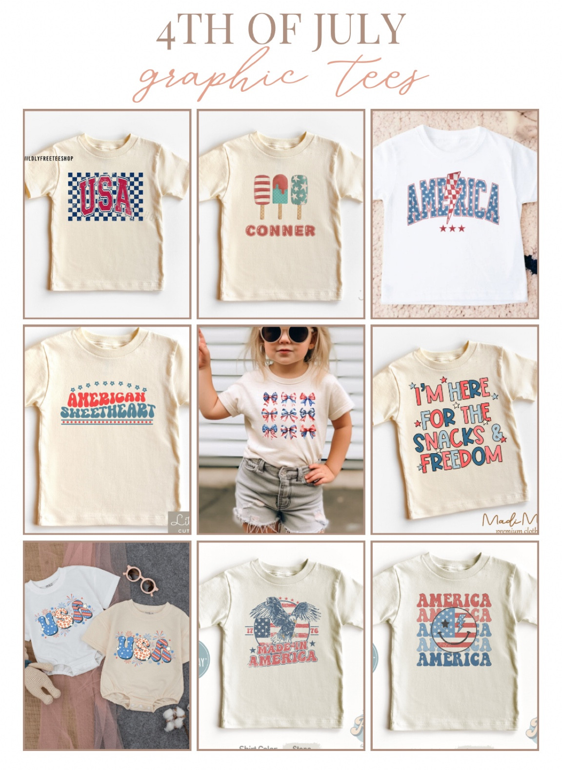 4th of July graphic tees for kids!

#LTKFamily #LTKBaby #LTKKids