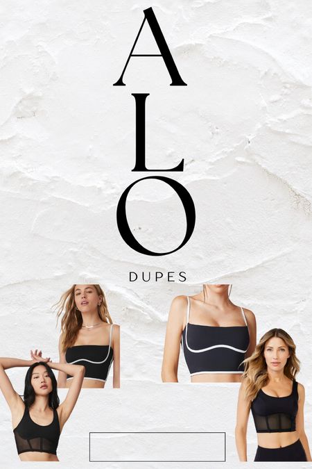 ALO Dupes that look exactly like the name brand except a fraction of the cost! ALO products linked too!

#dupes #alodupes #workout #fitness #fitnessfashion

#LTKfitness #LTKFind #LTKunder50
