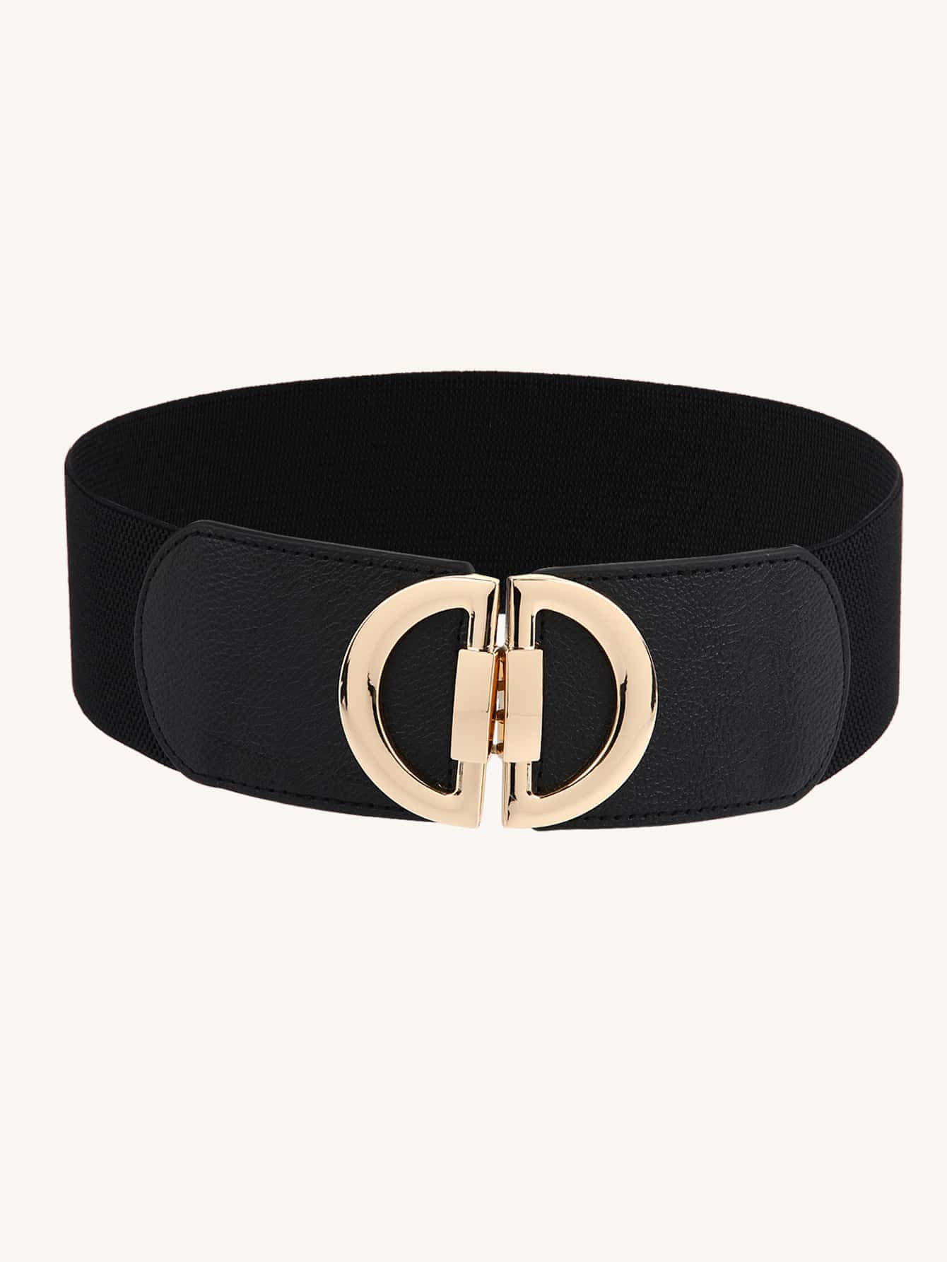 Symmetrical Buckle Wide Belt | SHEIN