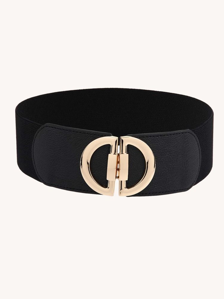 Symmetrical Buckle Wide Belt | SHEIN