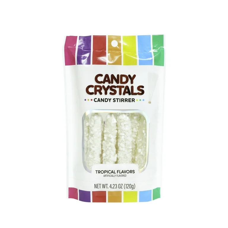Hilco Tropical Flavored White Candy Stirrers, 4.23 oz, 8 Pack Regular Size | Walmart (US)