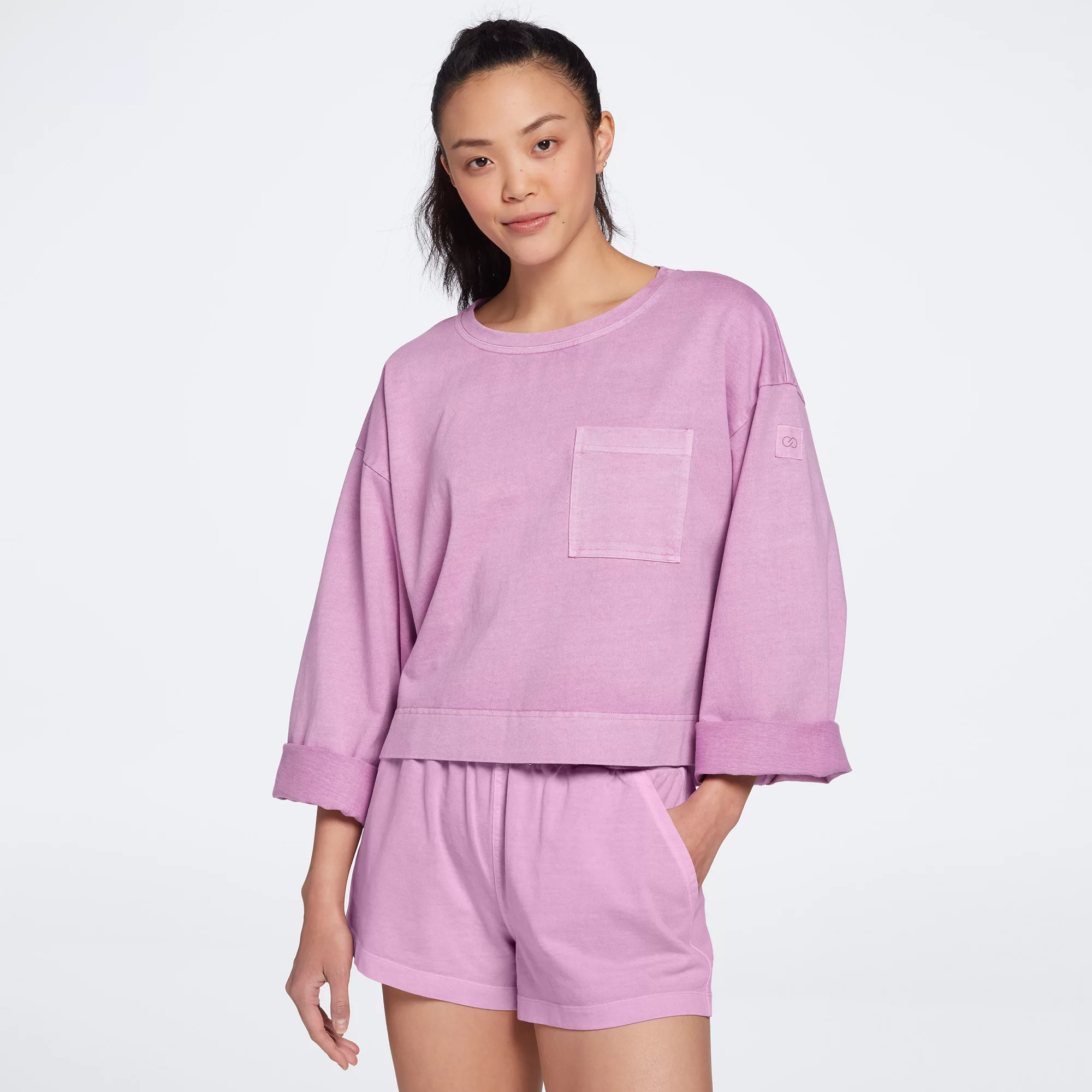 CALIA Women's Heavyweight Cotton Top, XS, Lilac Fields | Dick's Sporting Goods