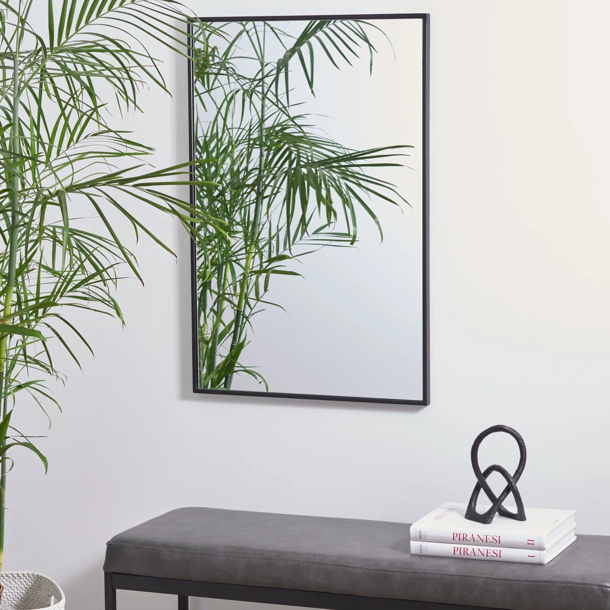 24" x 36" Metal Rectangle Wall Mirror | Wayfair North America