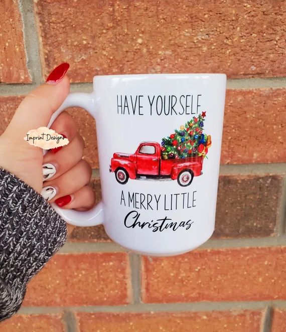 Have yourself a merry little Christmas Christmas mug Ceramic | Etsy | Etsy (CAD)