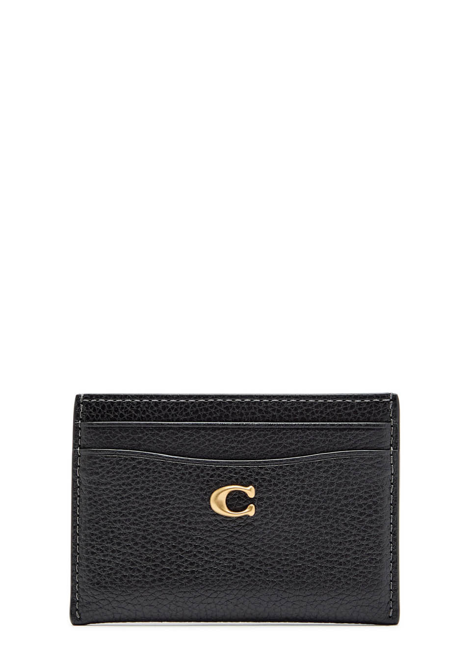 Logo pebbled leather card holder | Harvey Nichols