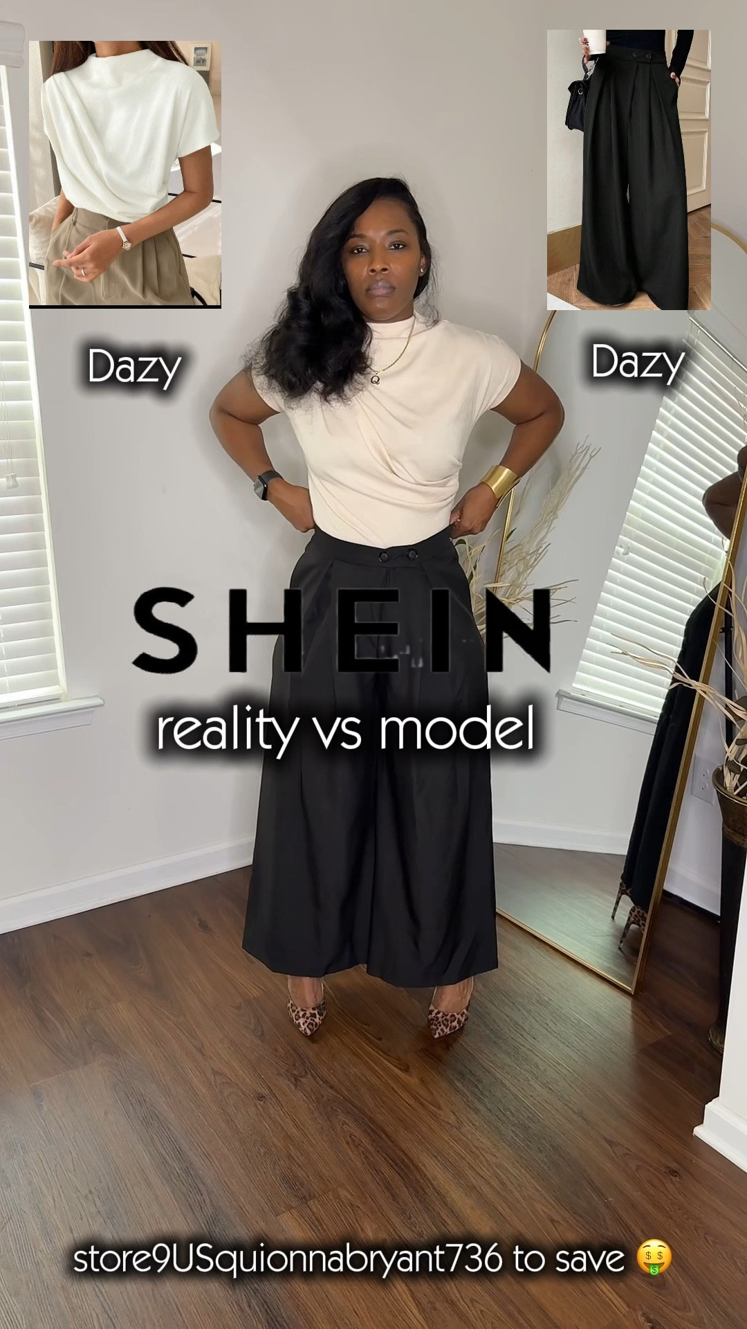 
#SHEINtrends #ad #SHEINforAll #corporateootd #ootd #workwear #grwm #tryonhaul #widelegpants


🤑Use store9USquionnabryant736 to get discounts!🤑

@shein_us @sheinofficial 

#LTKWorkwear #LTKStyleTip #LTKFindsUnder50