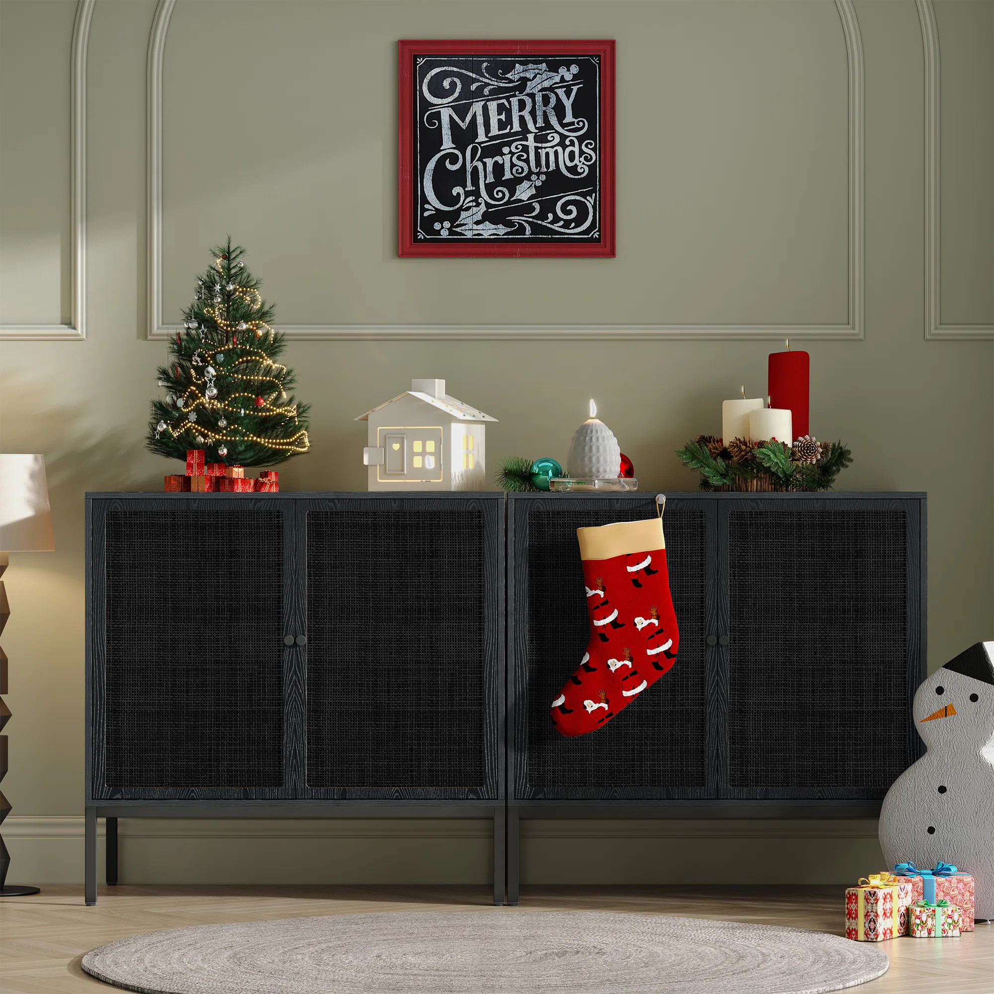 Acelynn 31.5'' Wide Sideboard (Set of 2) | Wayfair North America