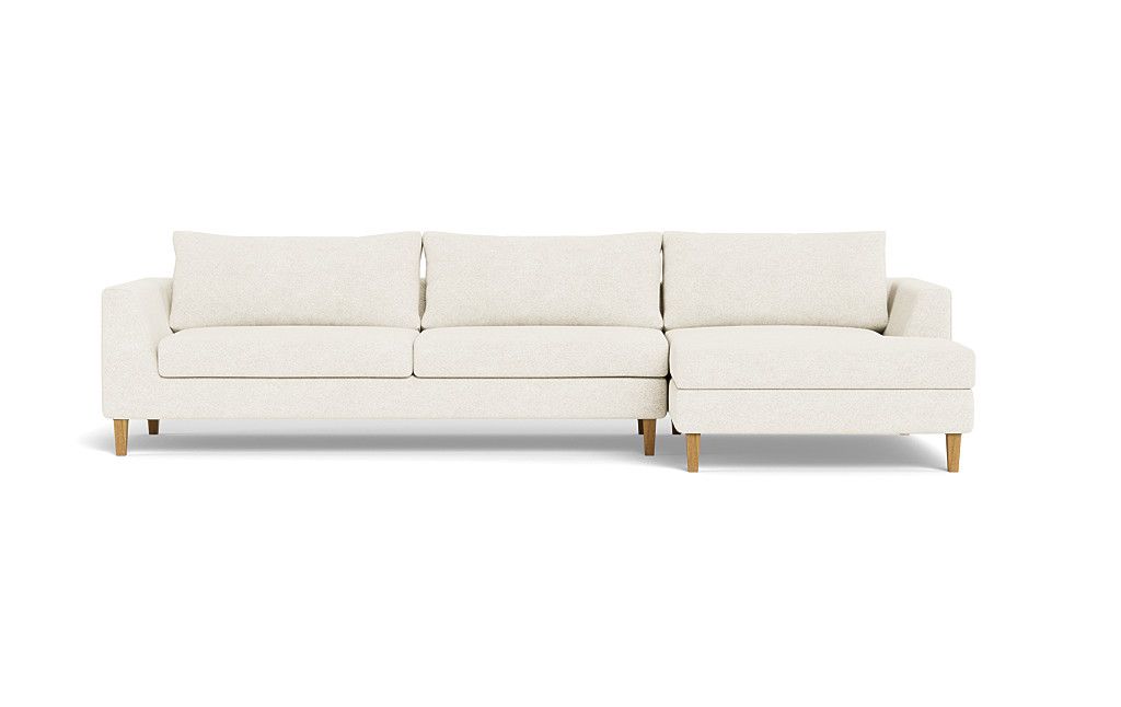 Asher 3-Seat Right Chaise Sectional | Interior Define