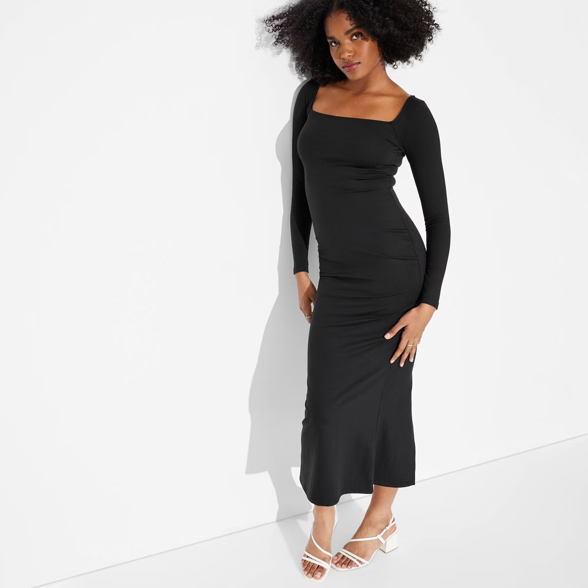 Women's Long Sleeve ButterBliss Maxi Bodycon Dress - Wild Fable™ | Target