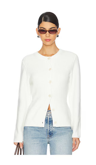 Diana Cardigan in Chalk | Revolve Clothing (Global)