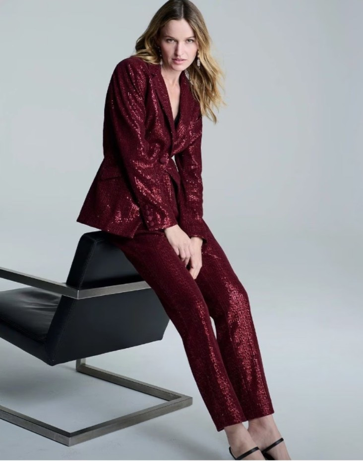 Sequin Blazer & Pants On Sale!

#LTKHoliday #LTKWorkwear #LTKSaleAlert