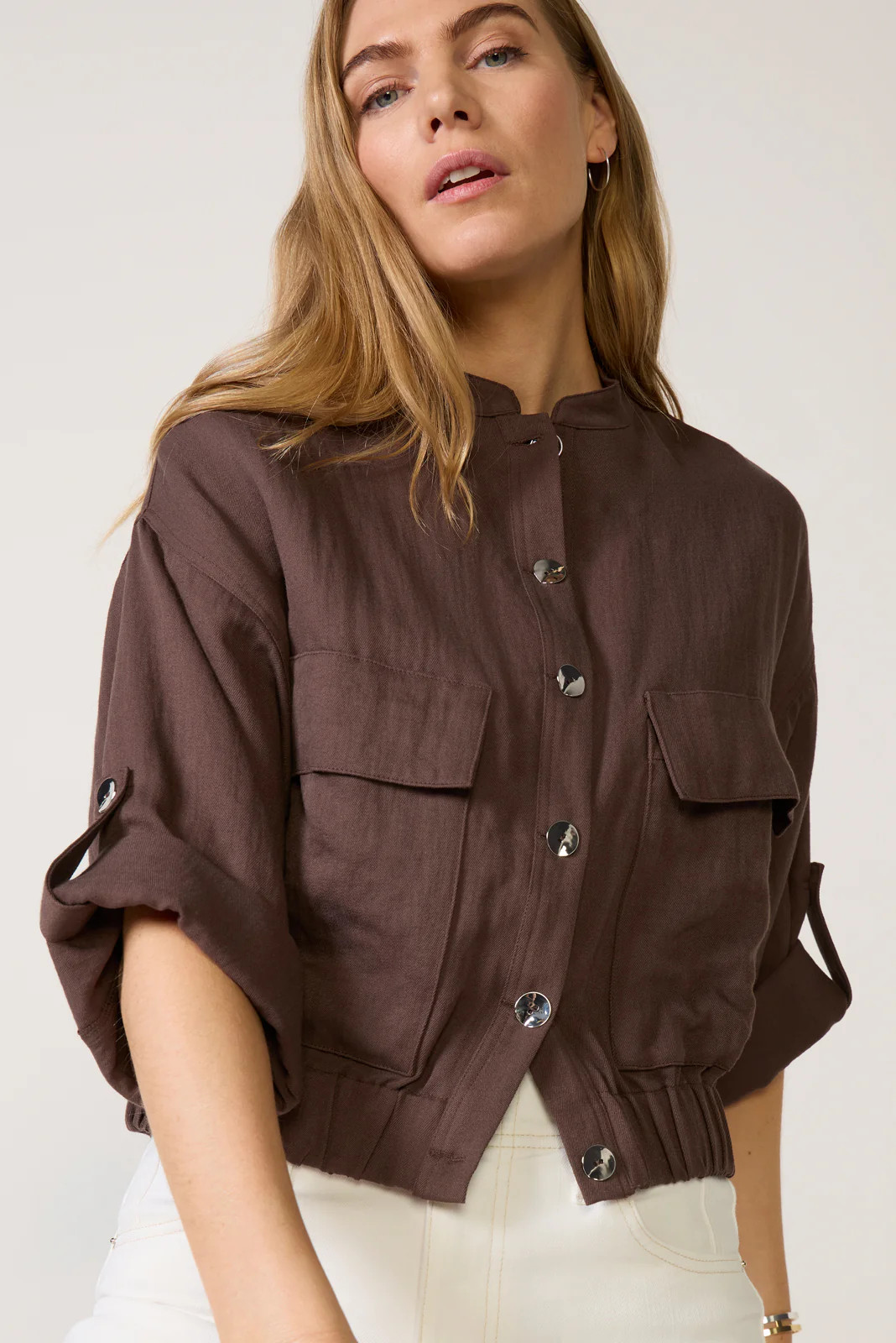 Jessa Utility Bomber | Evereve