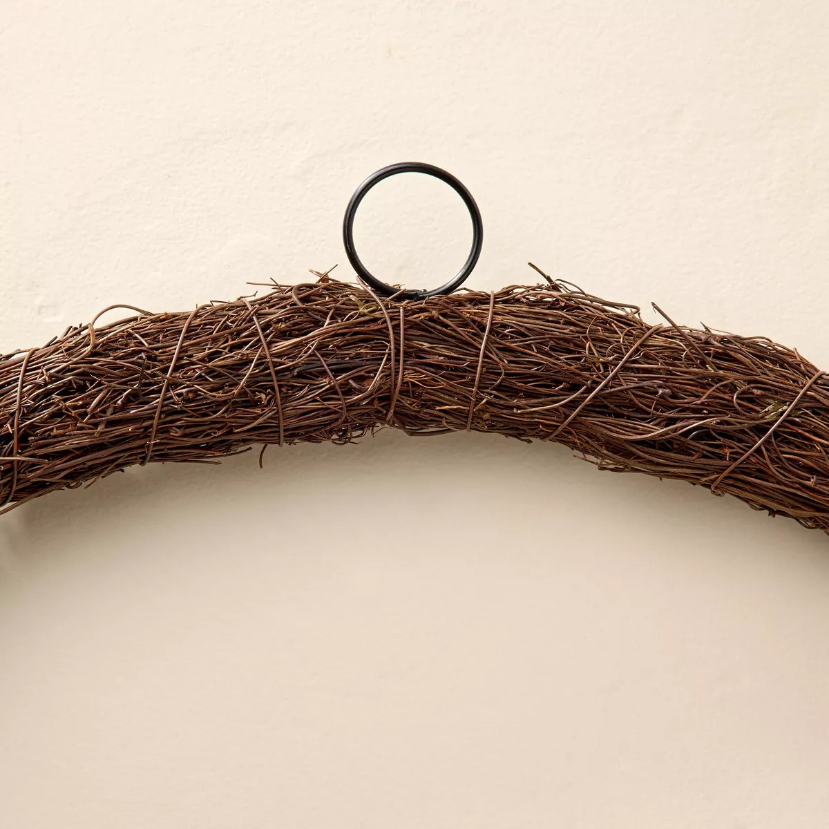 26" Faux Cedar Hoop Christmas Wreath with Bell Ornaments - Hearth & Hand™ with Magnolia | Target