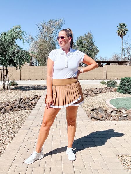 Pickleball outfit 
You need this skirt in every color 
#aerie #tennis #pickleball
